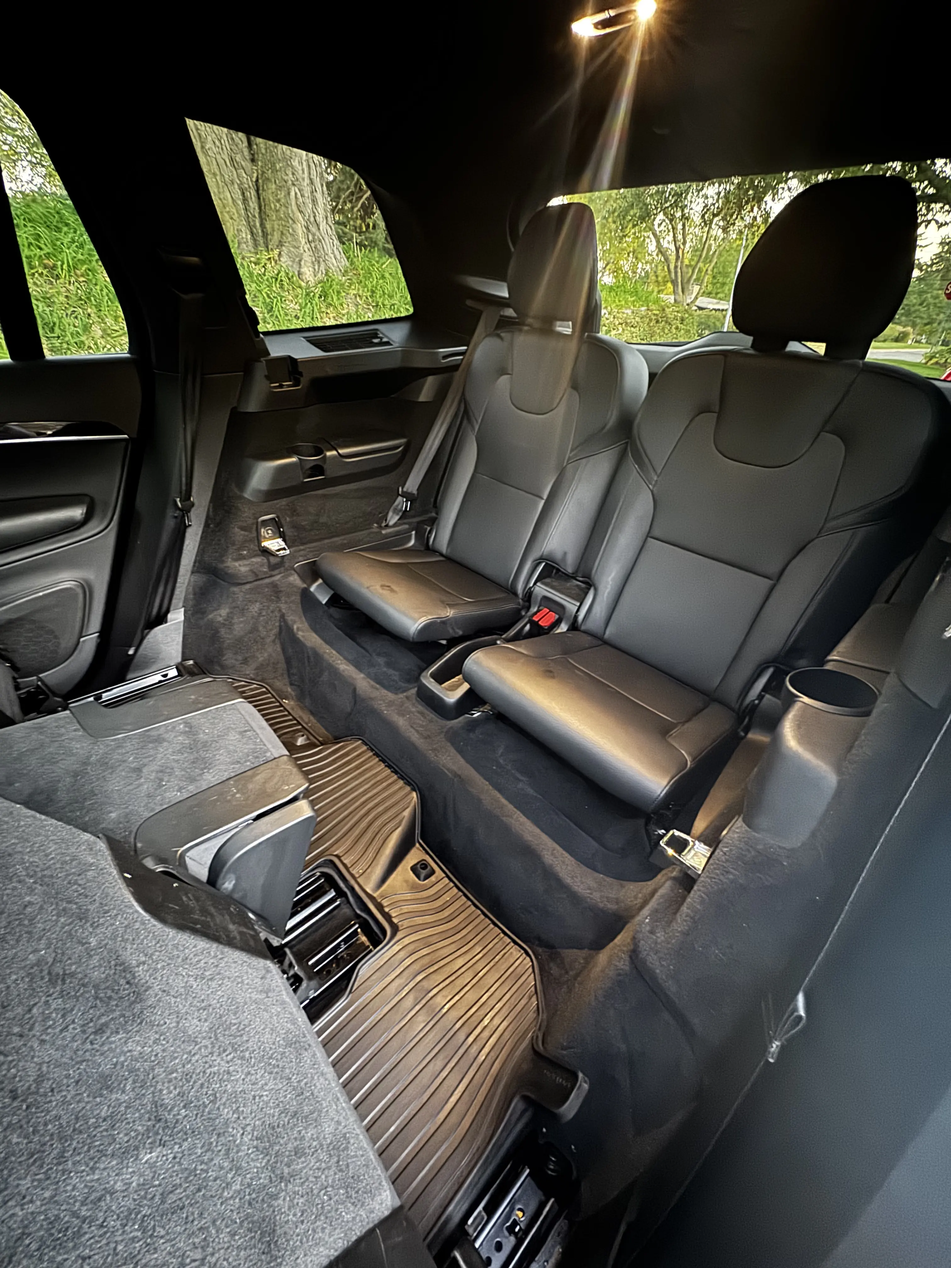 Interior detailing of SUV rear seats - Detail Omaha