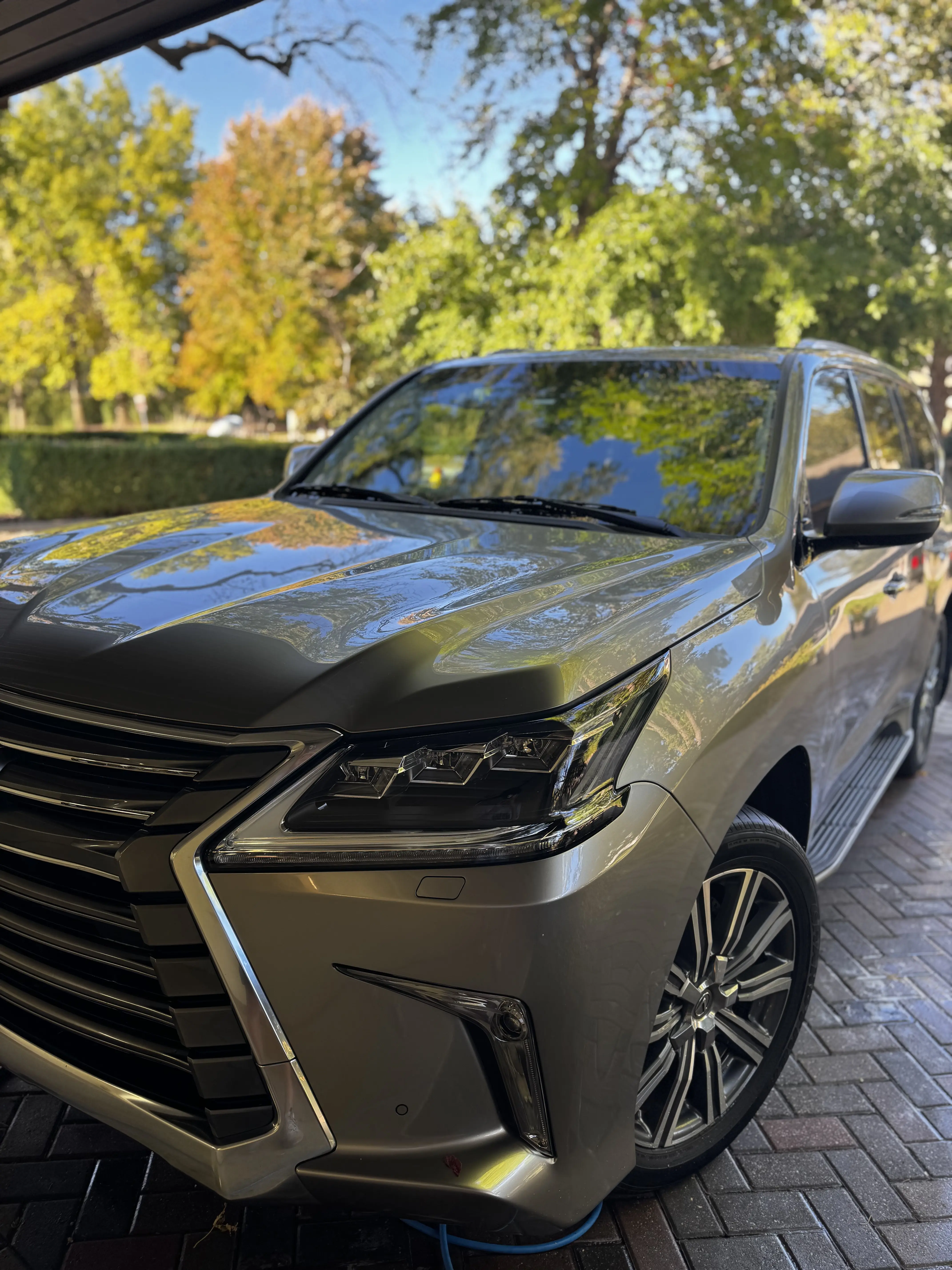 Paint correction on Lexus SUV - Detail Omaha